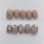 マット ミラー アシンメトリー nailtip