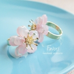 桜のゴールドリング