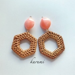 ラタン❊ピアス＆イヤリング