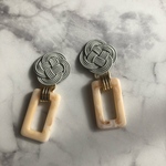 S様専用商品 2way グレー水引ピアス