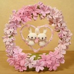 さくら咲いた！ふんわり華やぐ2wayリース