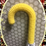 傘の持ち手カバー♪ふわふわきいろ　受注制作