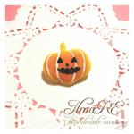    【送料無料】ハロウィンかぼちゃのブローチ・IlmaRE
