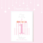 Dreamin' cake♡バースデーポスター 
