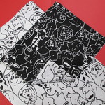 【e様オーダー品】☆給食ナフキン＆ナフキン袋セット　♪