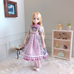 ruruko・オーキッドパープルのワンピース
