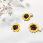 ひまわりヘアクリップ🌻