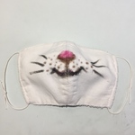 手作りマスク（猫の口）