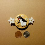 バレッタ　ペンギンちゃん