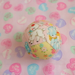hana*ハンドメイド☆ハローベイビーのコットンボールパッチワーク