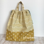 haruaya 様 オーダー品 ★   お着替え袋  大サイズきんちゃくバック
