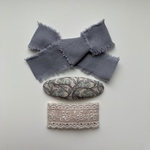 spring blue rabbit set.