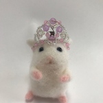 小動物用＊星が揺れるティアラ