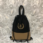 イニシャル刺繍入り　ナップサック  ☆
