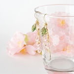 しだれ桜のゆらぎ ピアス＆イヤリング