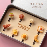 C.ミニチュアパン屋さんのノンホールピアス(イヤリング)セット