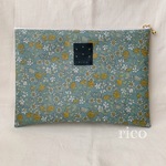 【新柄】liberty スタイリッシュなポーチ♡