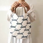 ＊再再販です＊　oval bag *⚮*  runrunrun white *⚮*