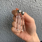 再販♥️シルバー✖️クリアのピアス