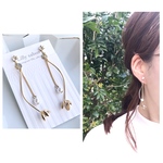 new♡お花が揺れる❁︎春のボタニカルイヤリング