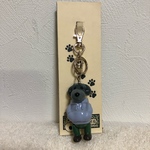 【現品限り】Mシュナウザー　キーホルダー