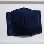 ハンドメイドマスク 紺