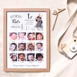 【バースデーポスター】成長ポスターtree006