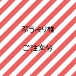 ぷうぺり様　　ご注文分