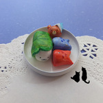 送料無料　ミニチュアフードの和菓子セット（こどもの日）