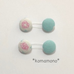 ベビーandキッズ用♡くるみボタンヘアゴム