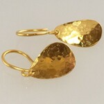 K24 Pure Gold ◇純金シジミチョウの羽根◇揺れるピアス