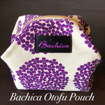 Otofu Pouch (M) まるまる小花(パープル)