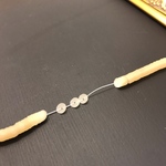 5mmおわん型ベージュのスパンコール