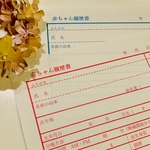 赤ちゃん履歴書