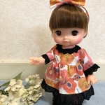 花とてんとう虫のドレス