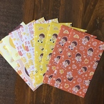 オレンジ担当・黄色担当 ぽち袋 封筒 8枚組