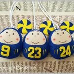 【ak様オーダー品】想いを伝える♪だるまさんお守り【完成品】バレーボール