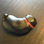 後ろ姿のパグマグネット 5.5cm