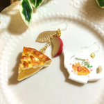 【ピアス】アップルパイ＆ティーポット
