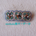 minitutu様オーダー分のバレッタです。