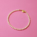 今月のサービス品♪【再版】淡水パール シンプル ブレスレット