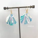 期間限定販売！！Aurora Vinyl Round Parts Pierce/Earring