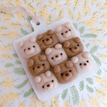 くまのちぎりパン風🐻