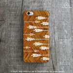 手描き アロー wood iPhoneケース[iPhone6s, 6s Plus, 6, 6 Plus,5/5s, 5C, 4/4s]★アロー 矢印 トライバル アズテック boho ボヘミアン
