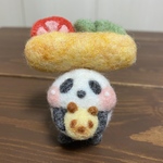 パンが大好きパンパンダ(やさいサンド)