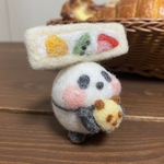 パンが大好きパンパンダ(フルーツサンド)