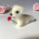 マルチーズ 羊毛フェルト 母の日