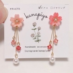 桜のピアス（B品）