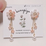 桜のピアス（B品）