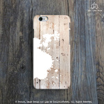 paint splash!  ホワイト ウッド  iPhoneケース [iPhone4/4s～iPhone8 , iPhone8 plus]